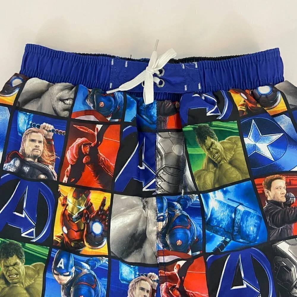 Marvel Avengers Boys Swim Trunks Youth Size L 22 in. Waist NWOT
